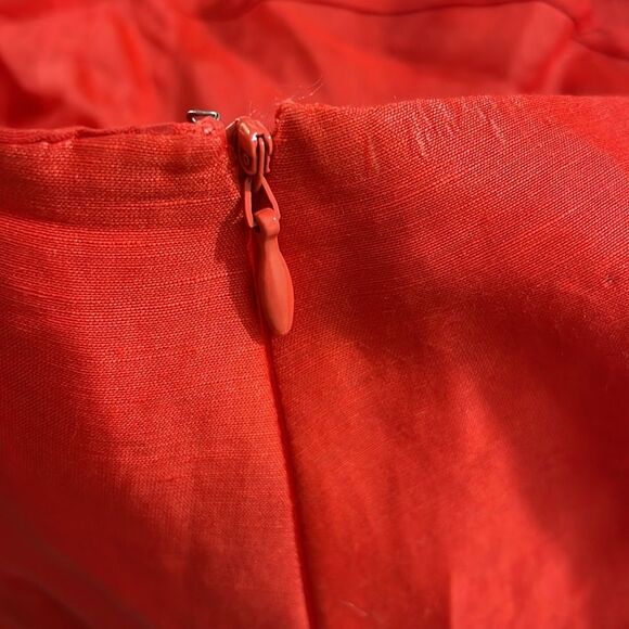 REISS Tiered Linen Silk SKIRT  size 12 - Picture 3 of 8